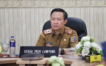 Pertumbuhan Ekonomi Lampung Moncer, Sekdaprov Serius Dengarkan Arahan Mendagri-Bappenas