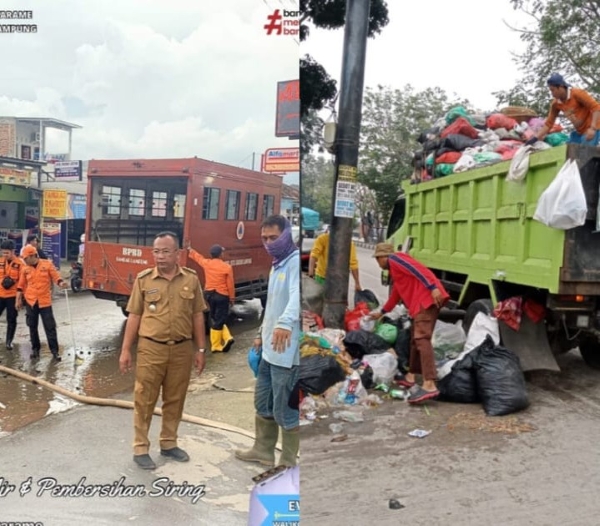 Kecamatan Sukarame Bentuk Satgas Kebersihan, Respons Cepat Atasi Sampah