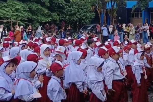 MPLS SDN 41 Palembang Disambut Antusias Siswa Baru Tahun Ajaran 2025/2026