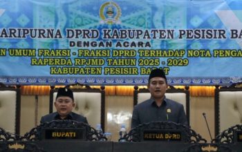 DPRD Pesibar Soroti RPJMD 2025-2029, Visi Konkret hingga Pemerataan Pembangunan