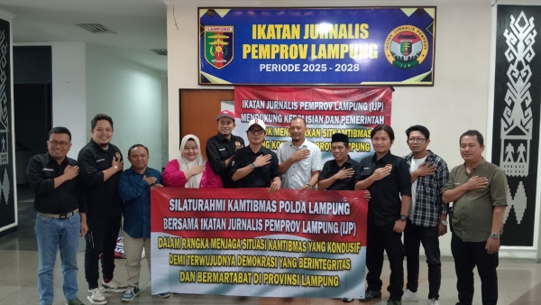 IJP Lampung Komitmen Dukung Polri Jaga Kamtibmas dan Tangkal Radikalisme