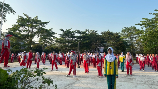 SMPN 21 Palembang Peringati Hari Anak Nasional dengan Kegiatan Positif