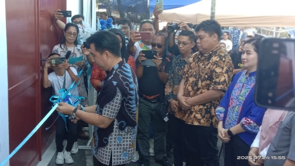 Teluk Tahuna Food Park Resmi Dibuka