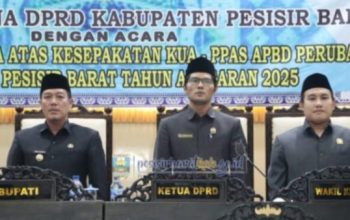 KUA-PPAS APBD Perubahan 2025 Pesibar Disepakati, Bupati Irawan Soroti Efisiensi Anggaran