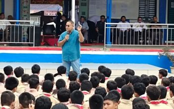 Ketua Umum JMSI Motivasi Siswa SMPN 1 Padangsidimpuan: Siapa Mau Jadi Astronot?