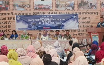 Disdik Palembang Bekali Ratusan Guru SD dengan Keterampilan Coding dan AI
