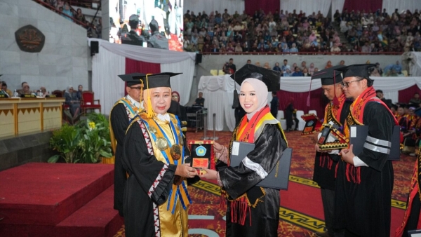 Pertama Kali, Unila Gelar Dua Prosesi Wisuda dalam Satu Bulan