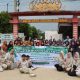 Dosen dan mahasiswa Program Studi Farmasi ITERA berfoto bersama ibu-ibu PKK dan kader Posyandu Desa Gedung Harapan dalam kegiatan pengabdian masyarakat bertajuk "Pemanfaatan Tanaman Herbal sebagai Obat Alternatif Radang Sendi", yang digelar di Balai Desa Gedung Harapan, Kecamatan Jati Agung, Lampung Selatan, Selasa (22/7/2025).