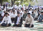 Pimpinan DPRD Lampung Hadiri Sholat Idul Adha Bersama Forkopimda