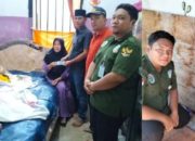 Petugas Pemerintah Pekon Gunung Kemala didampingi aparat kecamatan dan pendamping desa menyerahkan secara simbolis Bantuan Langsung Tunai Dana Desa (BLT-DD) Tahap I Tahun 2025 kepada salah satu Keluarga Penerima Manfaat (KPM) yang tengah sakit di rumahnya, Jumat (4/7/2025).