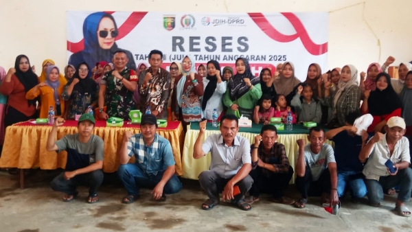 Imelda, Anggota DPRD Lampung dari Fraksi PAN, Gelar Reses Tahap III di Tanggamus