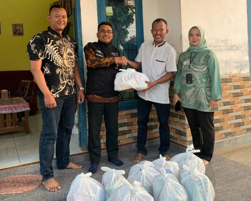 BRI Cabang Metro Salurkan Bantuan untuk Korban Angin Puting Beliung di Metro Utara