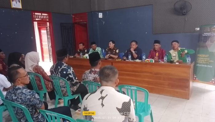 Kejari Tubaba Gelar Jaksa Garda Desa, Perkuat Pengawasan Dana Desa