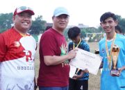 Tulang Bawang Tengah Raih Juara Sepak Bola PORKAB Tubaba 2025