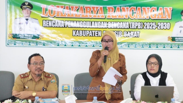 Pesisir Barat Siapkan Rencana Penanggulangan Bencana 2025-2030, Libatkan Berbagai Pihak