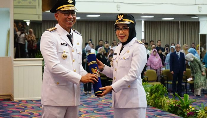 Ayu Asalasiyah Resmi Dilantik sebagai Bupati Way Kanan oleh Gubernur Lampung