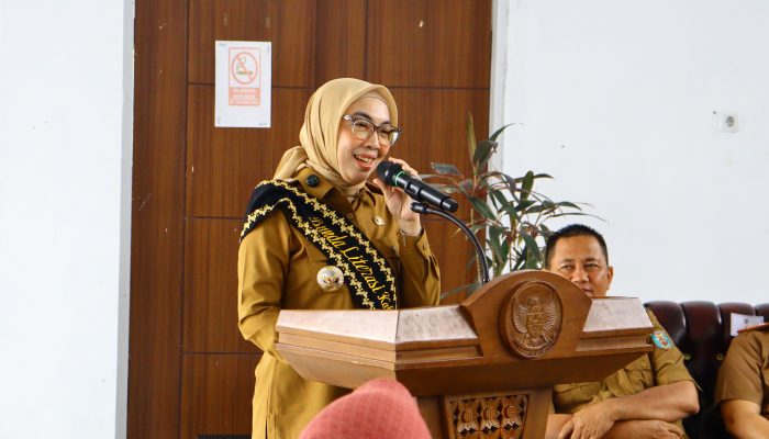 Bupati Ayu Asalasiyah Dorong Gerakan Membaca Nyaring sebagai Fondasi Literasi Anak Way Kanan