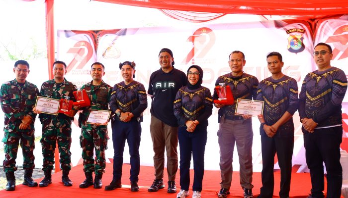 Bupati Ayu Hadiri Fun Shooting Polres Way Kanan Cup 2025, Perkuat Sinergi Antarinstansi