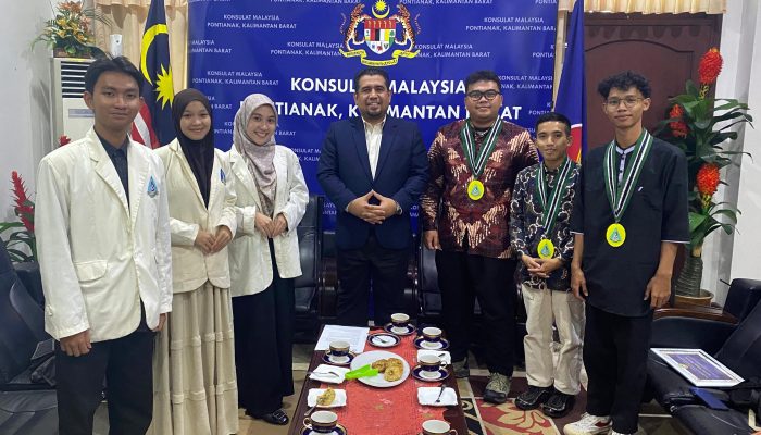 PII Kalbar Jajaki Kerja Sama Pendidikan Lintas Negara Bersama Konsulat Malaysia