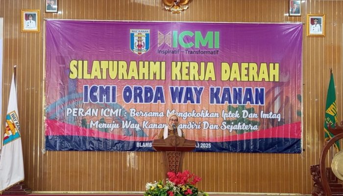 Bupati Ayu Hadiri Silaturahmi Daerah ICMI ORDA Way Kanan: Tegaskan Pentingnya Sinergi IPTEK dan IMTAK