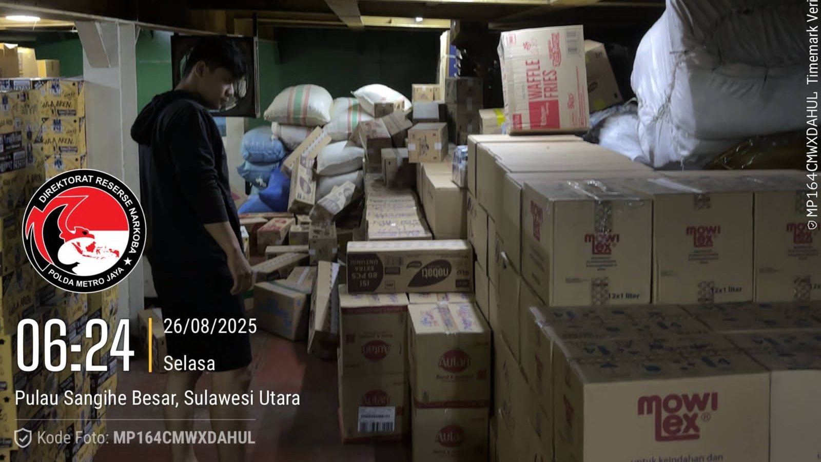 Polres Sangihe Perketat Pengawasan Narkoba di Pelabuhan Tahuna
