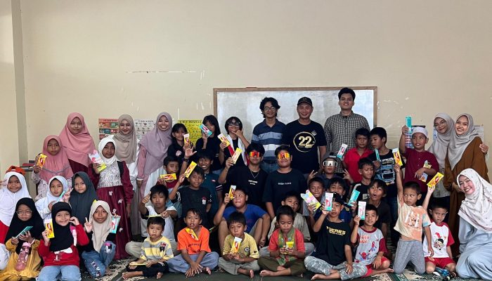 PDPT PII Universitas Tanjungpura Gelar Aksi Sosial “Say No To Bully” di TPQ As-Salam