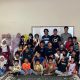 Pengurus PDPT PII Universitas Tanjungpura bersama anak-anak TPQ As-Salam usai kegiatan aksi sosial “Say No To Bully” di Pontianak, Sabtu (23/8/2025).