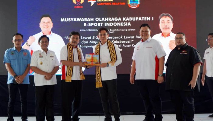 Pemkab Lampung Selatan Dukung Penuh Perkembangan E-Sport Lewat Musorkab I ESI 2025
