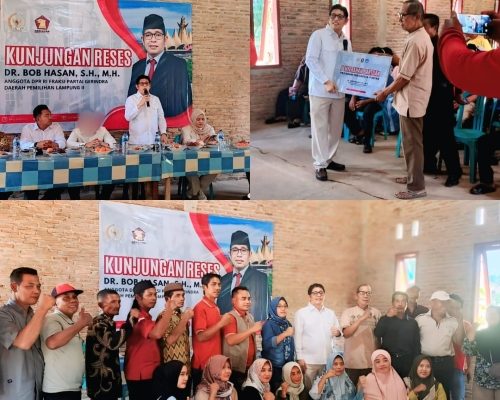 Serap Aspirasi di Lampung Tengah, Bob Hasan Janji Kawal Harga Singkong dan PIP
