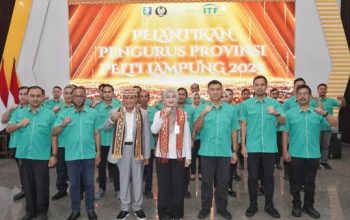 Resmi Dilantik, Pelti Lampung Optimistis Cetak Atlet Unggul Menuju PON 2032