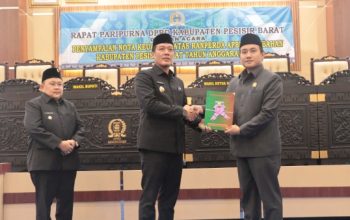 APBD Perubahan 2025 Pesisir Barat Capai Rp955 Miliar, Defisit Ditutup Surplus Pembiayaan