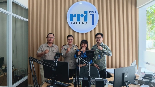 Sinergi Polres dan BNNK Sangihe Perangi Narkoba Menjelang 80 Tahun Kemerdekaan RI