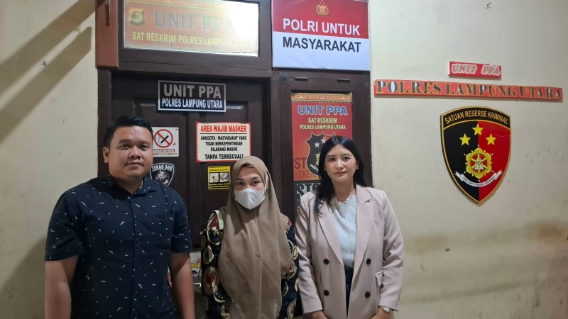 Polisi Diminta Segera Tetapkan Suami Amelia Jadi Tersangka KDRT di Lampung Utara