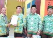 Edison Surya Resmi Dilantik sebagai Pjs Ketua Apdesi Pesisir Barat