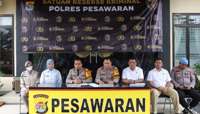 Tahanan Kasus Narkoba di Polres Pesawaran Meninggal Akibat Serangan Jantung