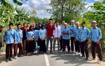 Bersinergi, Tiga Lembaga Gelar Bakti Sosial di Desa Semoyang