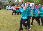 Rayakan HUT ke-80 RI, PKK Lampung Gelar Lomba dan Senam di Agropark
