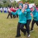 Rayakan HUT ke-80 RI, PKK Lampung Gelar Lomba dan Senam di Agropark