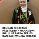 Windi Putri Handina, Wisudawan Terbaik Unsultra Lulus Tanpa Skripsi