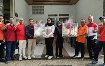 Kompak, Warga Perumahan di Bandarlampung Rayakan HUT Kemerdekaan RI dengan Jalan Sehat