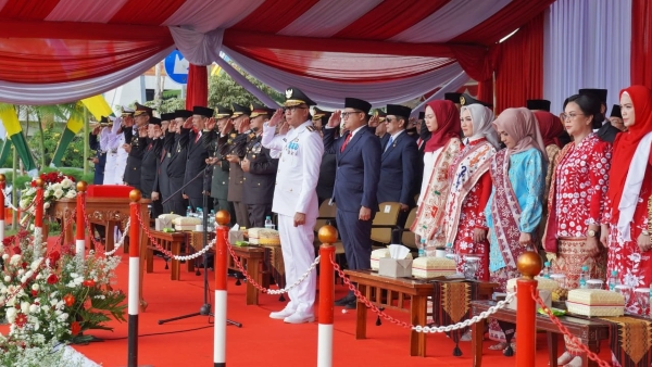 HUT RI ke-80, Gubernur Mirza Ajak Rakyat Lampung Lanjutkan Perjuangan dengan Kerja Nyata