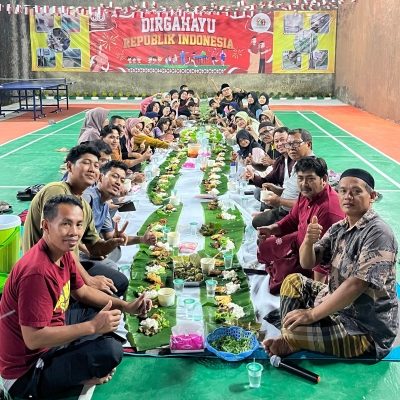 HUT RI ke-80: Warga Kencana Tigalima Rayakan Kemerdekaan dengan Berbagi
