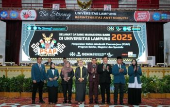 895 Mahasiswa Baru Ikuti PSAP Pascasarjana Unila