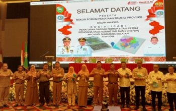 Sumsel Tetapkan RTRW 2024-2044, Pembangunan Wajib Sesuai Aturan