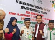 Walikota Palembang Resmikan Bedah Rumah ke-23