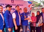 Bantu Korban Kebakaran, DPW PAN Sumsel Salurkan Bantuan di Gandus Palembang