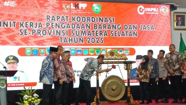 Pemprov Sumsel Perkuat UKPBJ dengan Rapat Koordinasi, Bahas Implementasi Perpres Baru