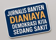 Jurnalis Banten Dianiaya, Demokrasi Kita Sedang Sakit