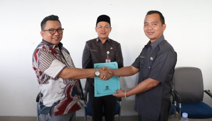 Pj Sekda Pesisir Barat Pimpin Sertijab Kadis PUPR dan DLH