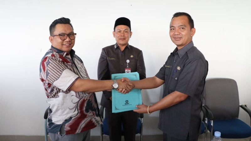 Pj Sekda Pesisir Barat Pimpin Sertijab Kadis PUPR dan DLH